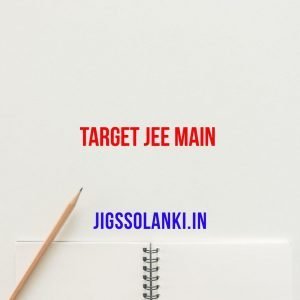 Target JEE Main