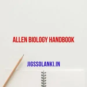 Allen Biology Handbook pdf