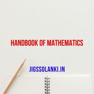 Handbook Of Mathematics